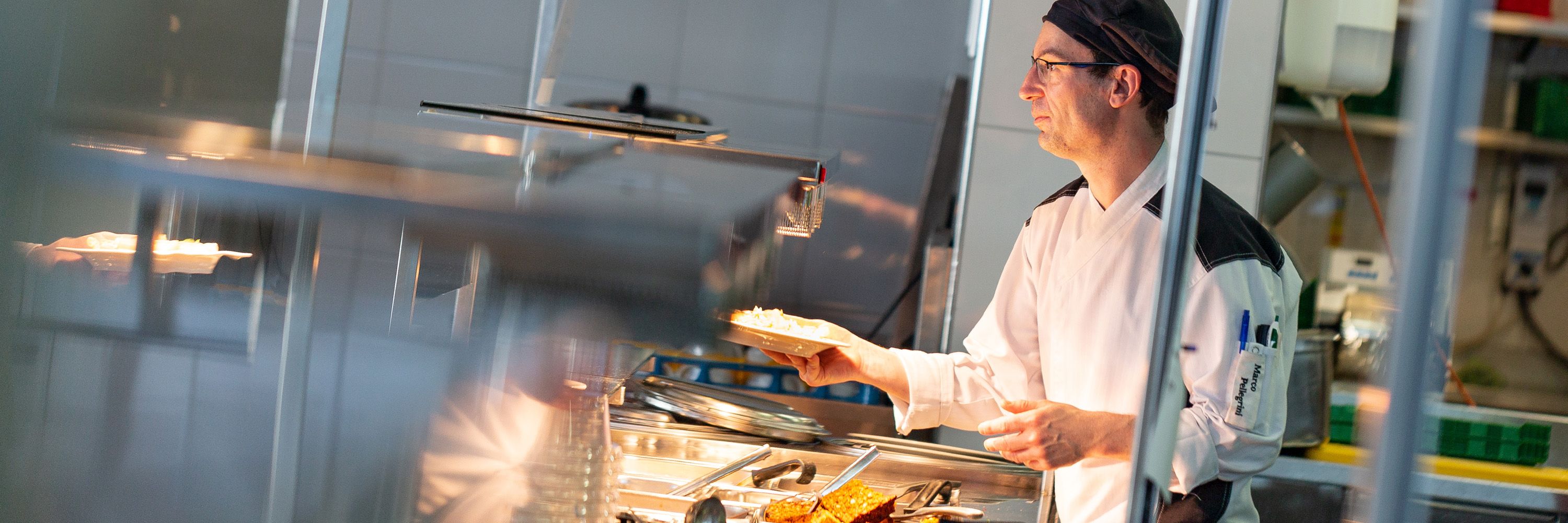 Mittagessen in der Gastronomie Usblick