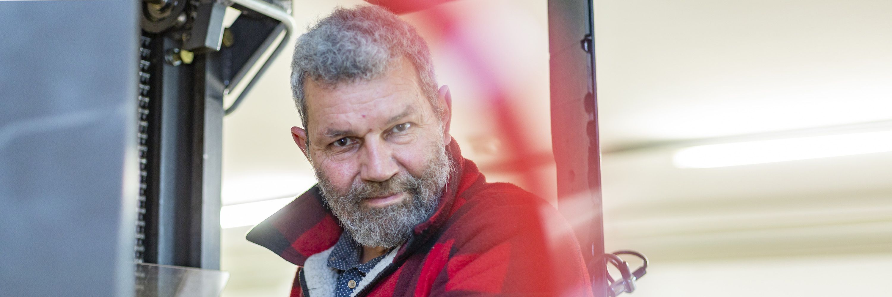 Mitarbeitender mit Rente