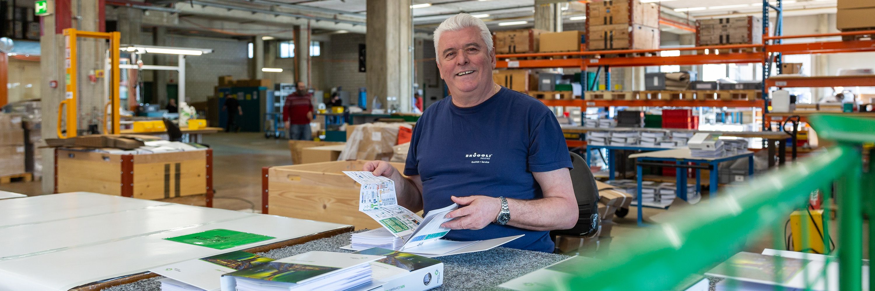 Mitarbeiter mit Rente von Brüggli Industrie